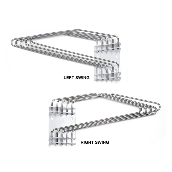 Five-Arm Lead Apron Wall Rack