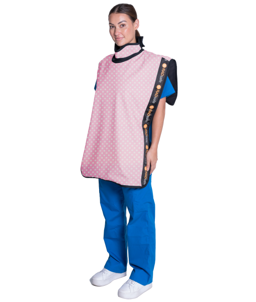 RADsafe® Patient Panoramic Dental Apron with Removable Thyroid Collar
